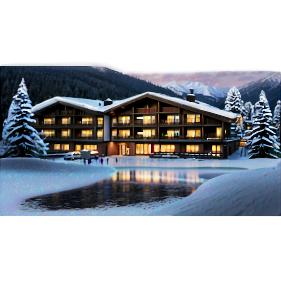 Ski Resort Hotel Png 55 PNG image