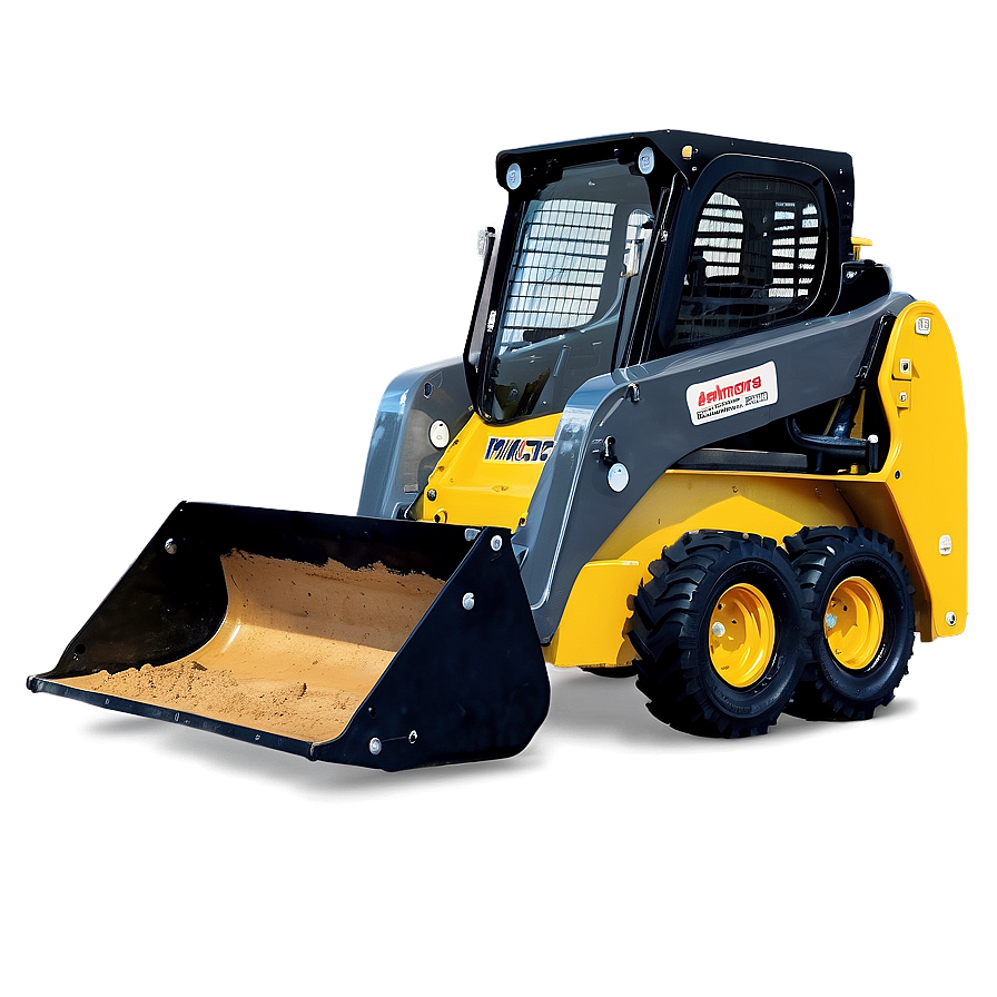 Skid Steer In Action Png Fkh PNG image