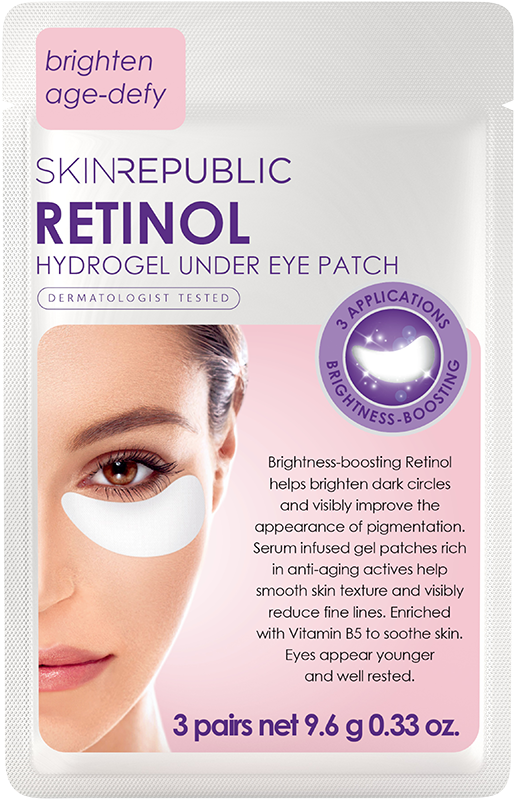 Skin Republic Retinol Hydrogel Under Eye Patch PNG image