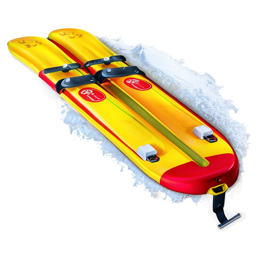 Skis D PNG image