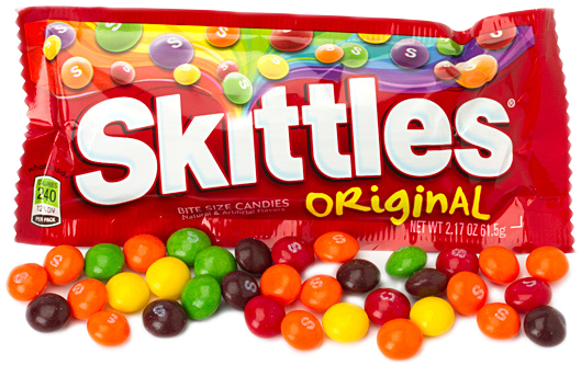 Skittles Original Candy Package PNG image