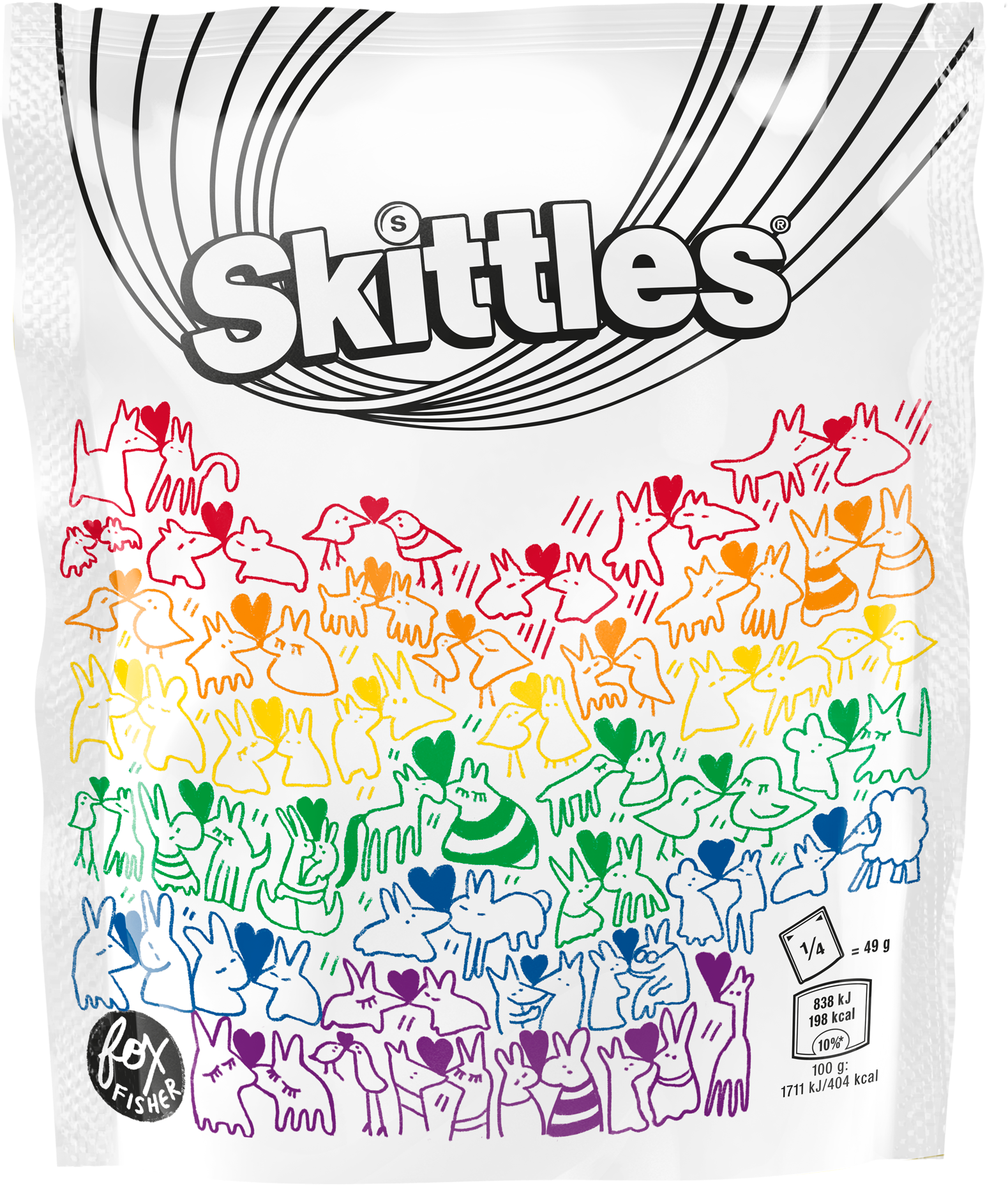 Skittles Package Artwork PNG image