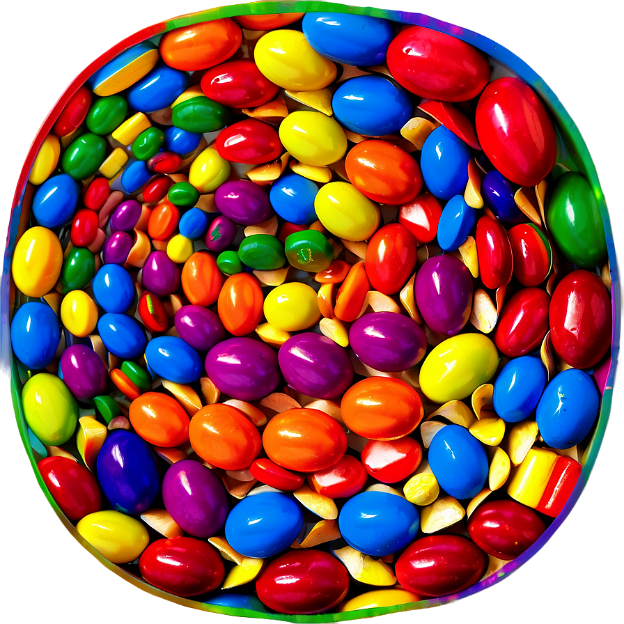 Skittles Rainbow Candy Circle Png Wot20 PNG image