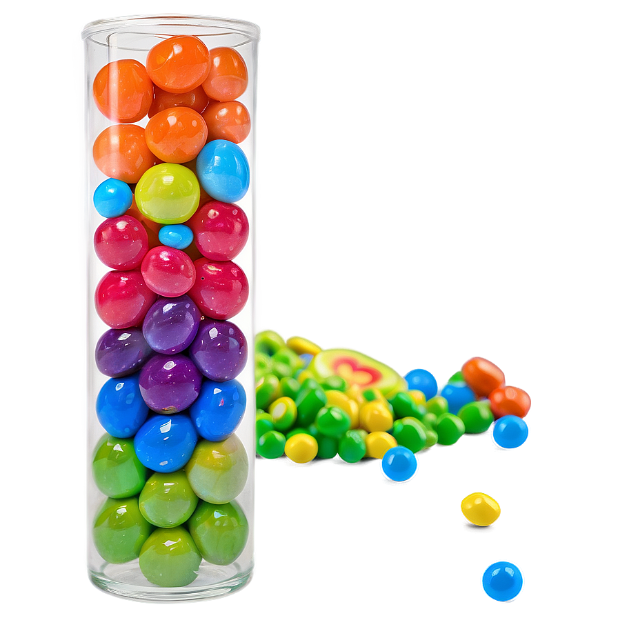 Skittles Rainbow Candy Flow Png 06282024 PNG image