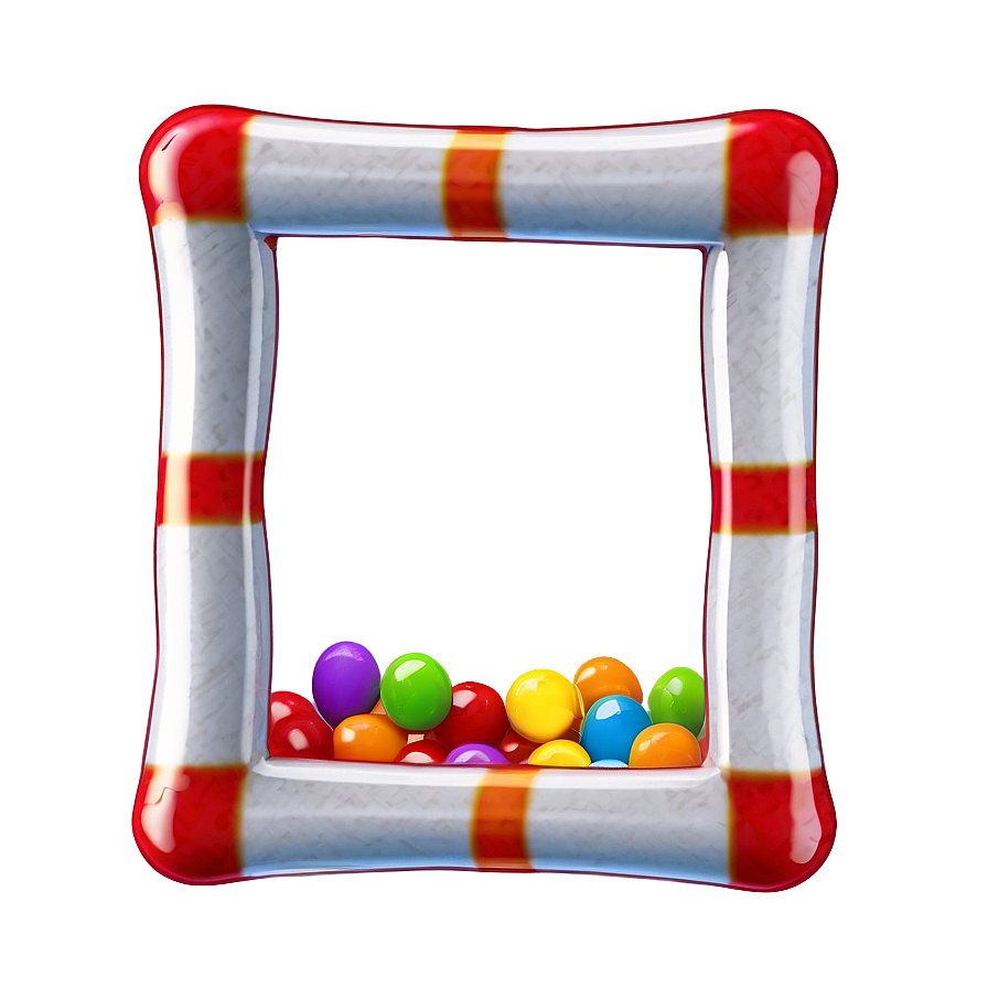 Skittles Rainbow Frame Png 06282024 PNG image