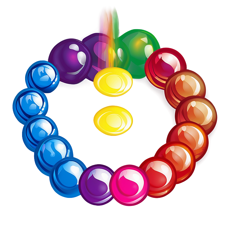 Skittles Rainbow Vector Png Grv PNG image