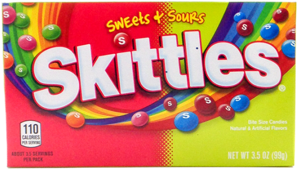 Skittles Sweetsand Sours Package PNG image