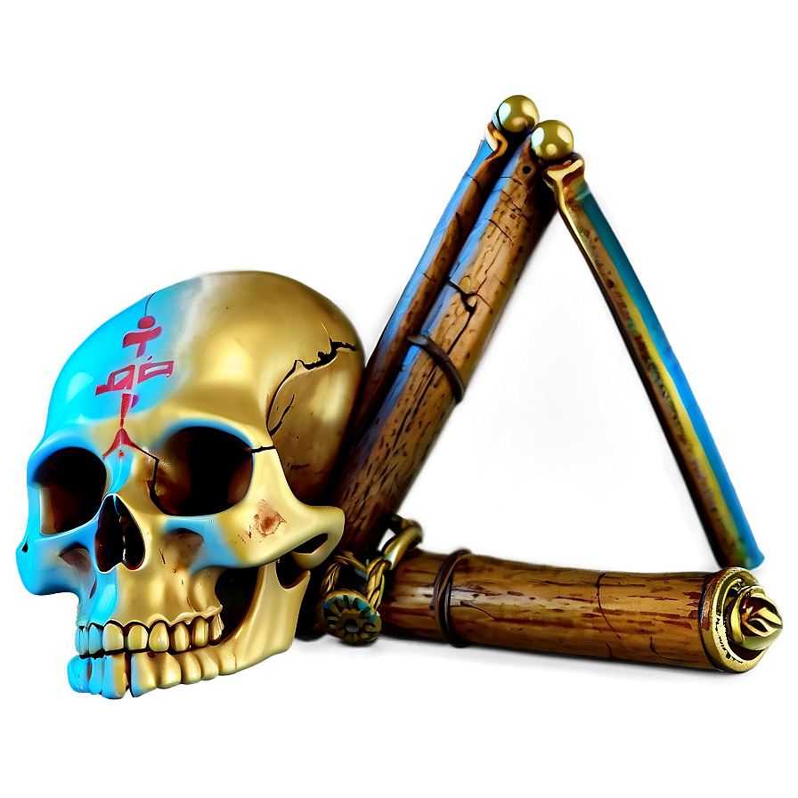 Skull And Bones Png 05242024 PNG image