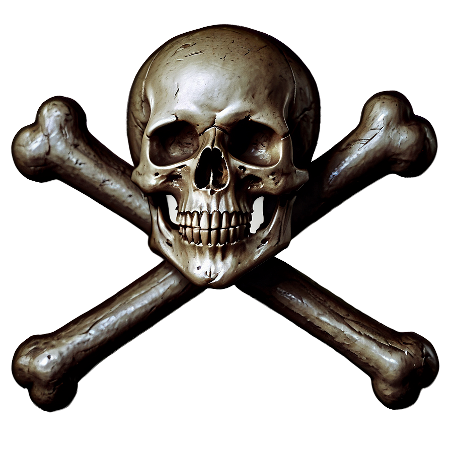 Skull And Crossbones C PNG image