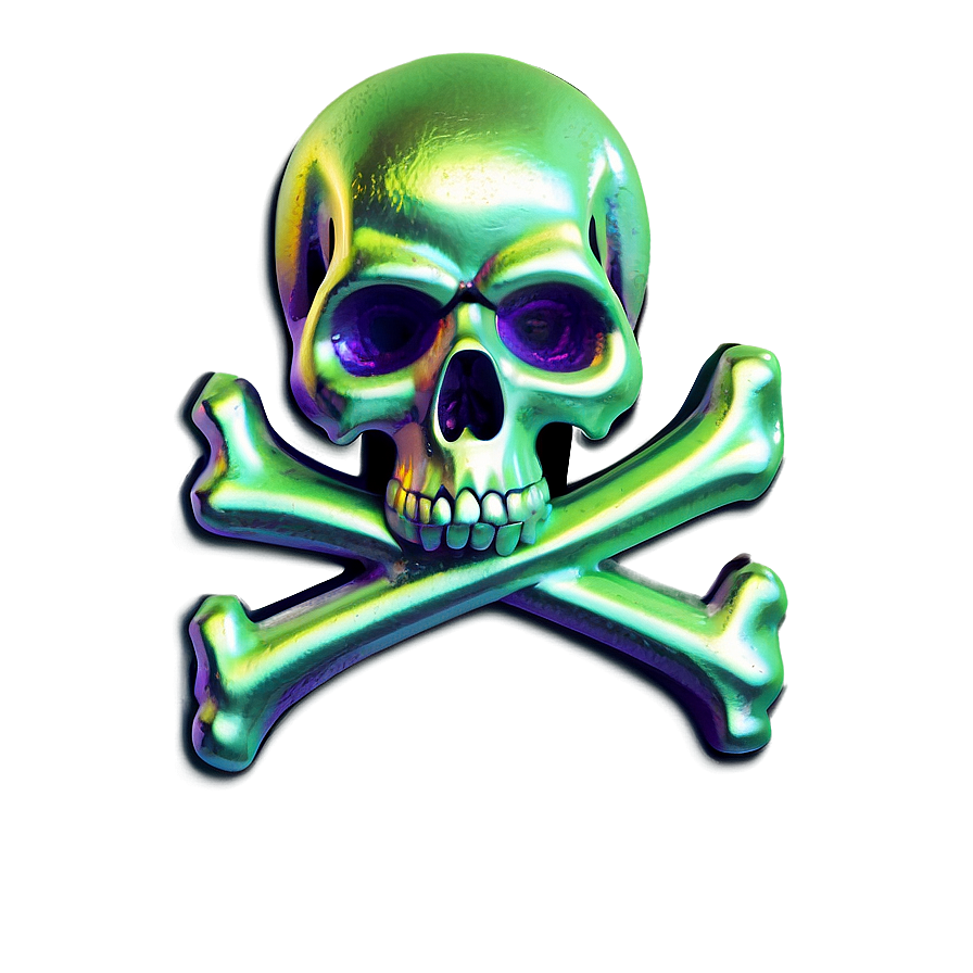 Skull And Crossbones Neon Sign Png 35 PNG image