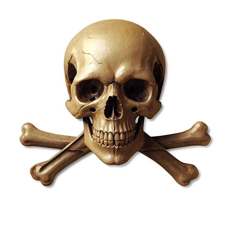 Skull And Crossbones Outline Png Pir PNG image