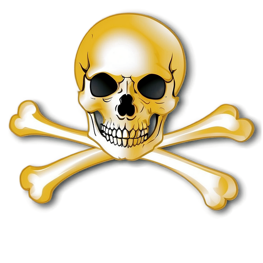 Skull And Crossbones Silhouette Png 06122024 PNG image