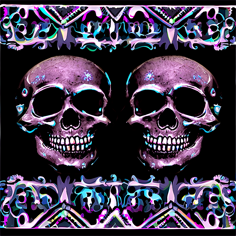 Skull Black Bandana Png Qwk19 PNG image