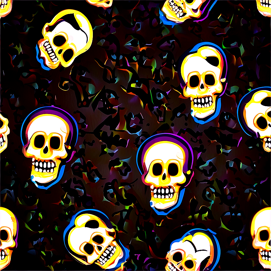 Skull Pattern Png 22 PNG image