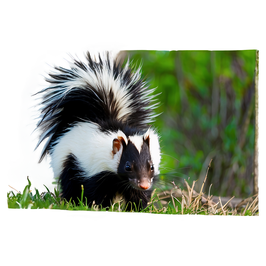 Skunk In Nature Png Rqv73 PNG image