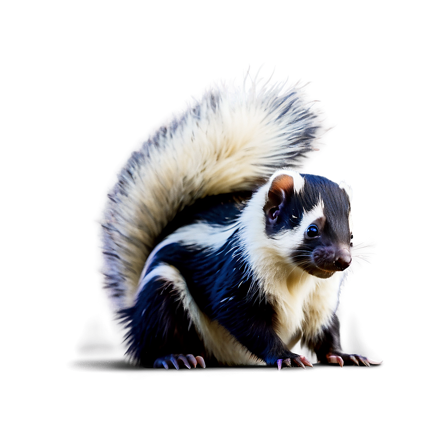 Skunk Posing Png Qhj34 PNG image