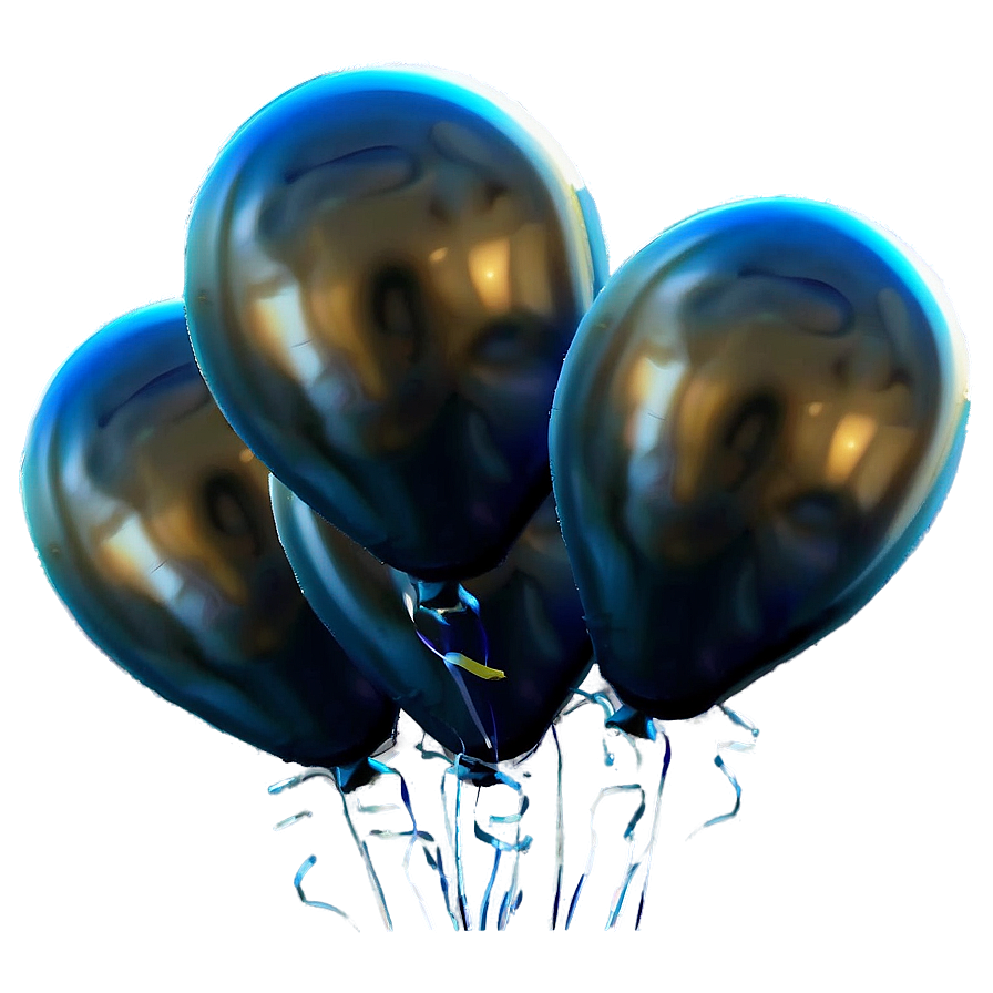 Sky Blue Balloons Png 06122024 PNG image