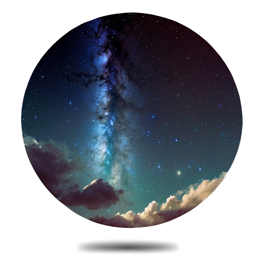 Sky With Galaxy View Png 05032024 PNG image