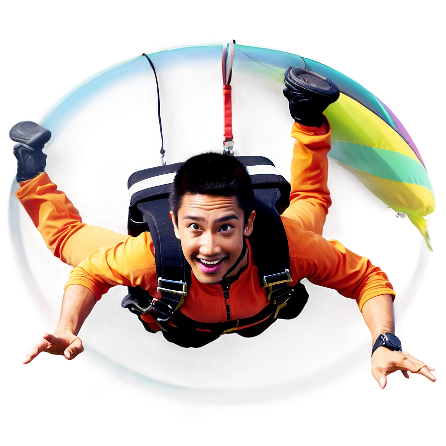 Skydiving Instructor Png 4 PNG image