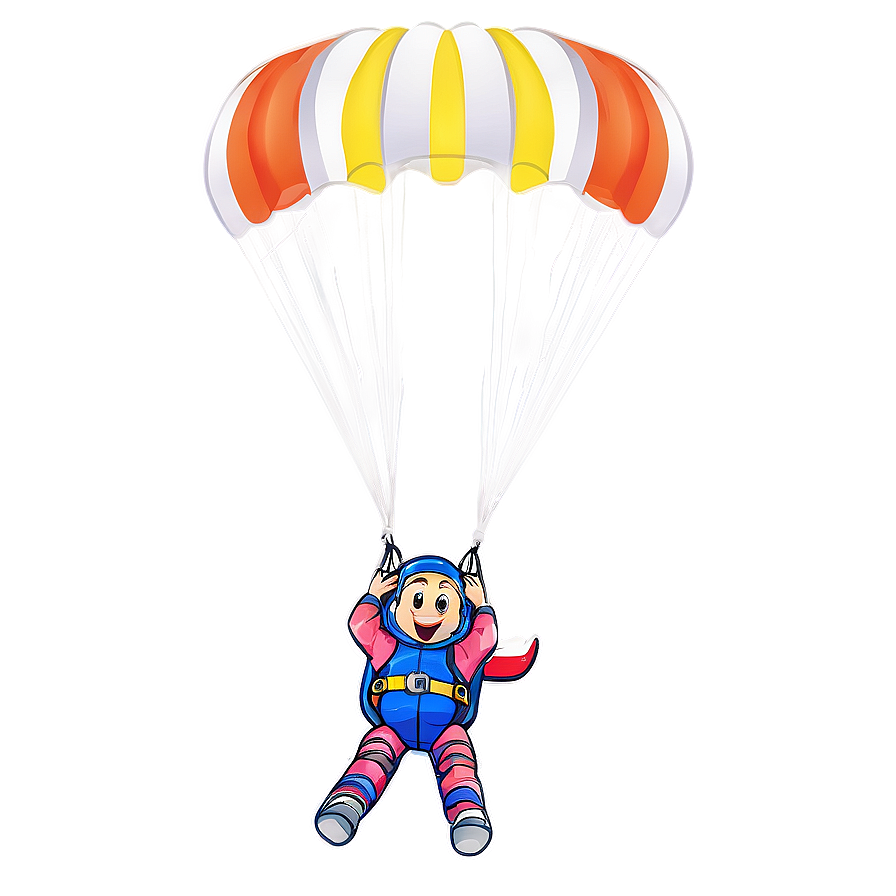 Skydiving Parachute Open Png 17 PNG image