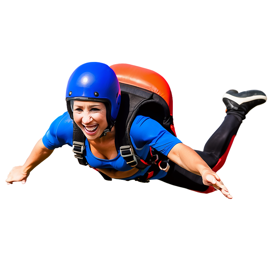 Skydiving Thrill Png Yvt51 PNG image