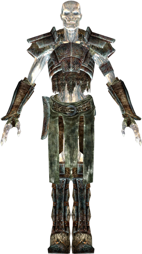 Skyrim Draugr Character PNG image