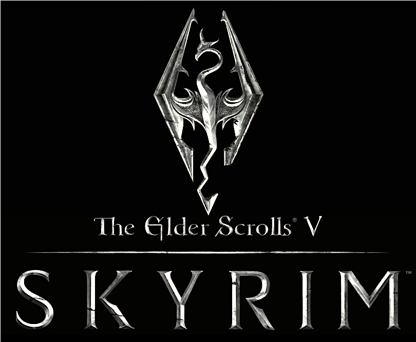 Skyrim Game Logo PNG image