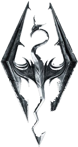 Skyrim Logo Transparent Background PNG image