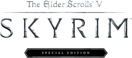 Skyrim Special Edition Logo PNG image
