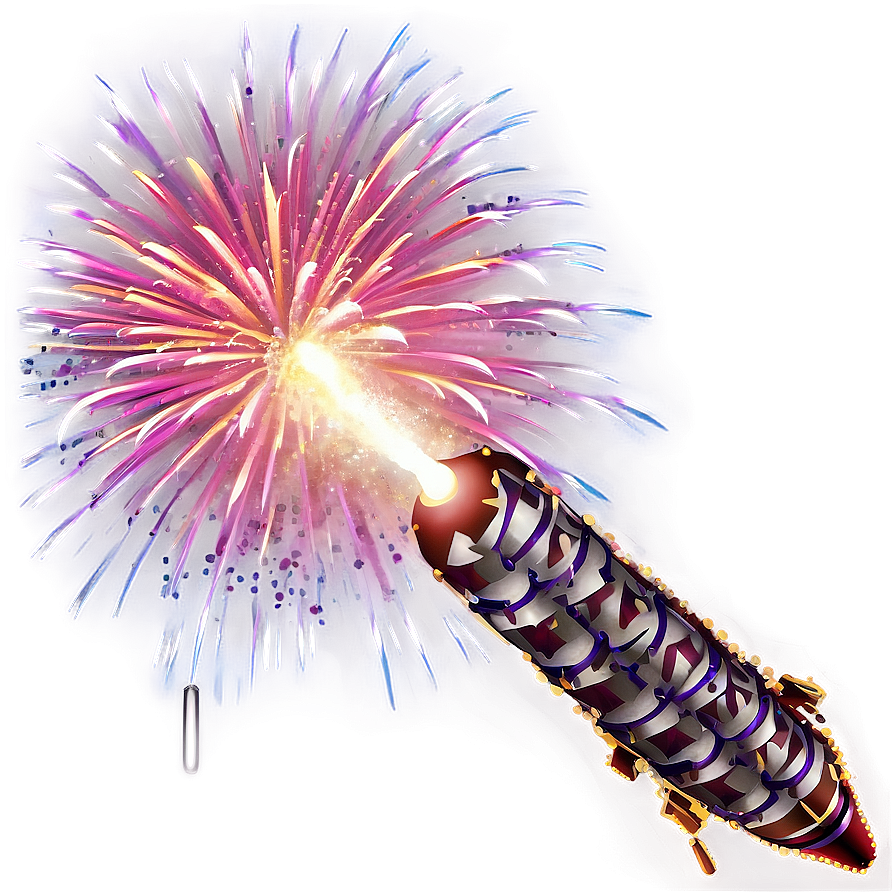 Skyrocket Fireworks Png Xva PNG image