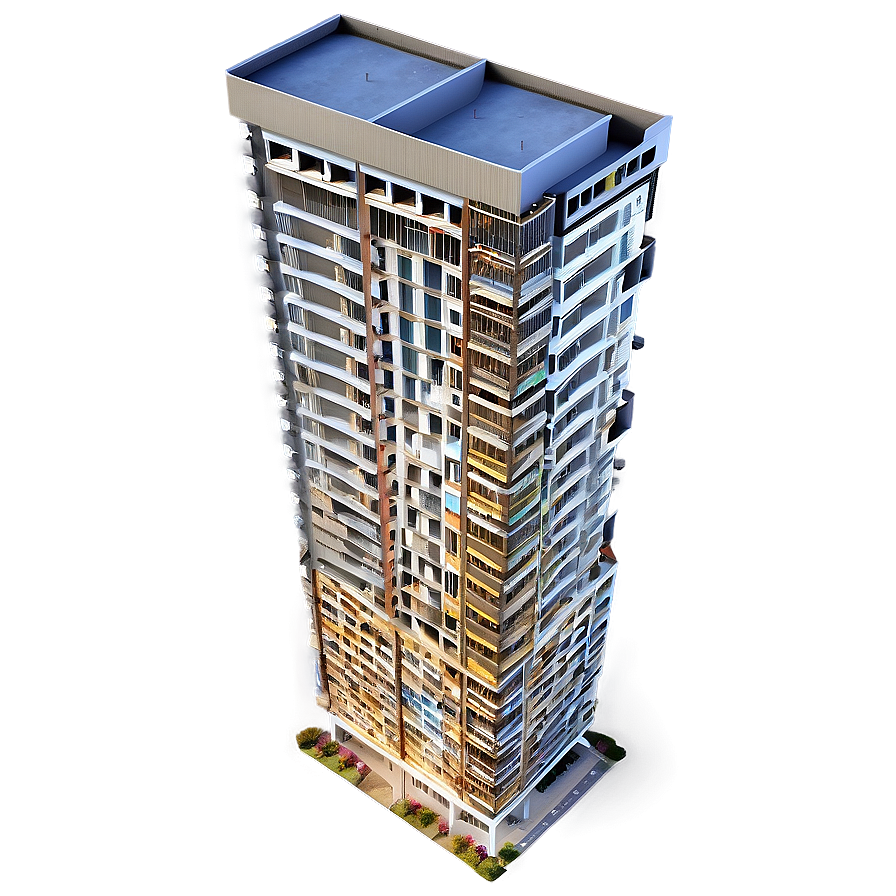 Skyscraper Aerial View Png Aow PNG image