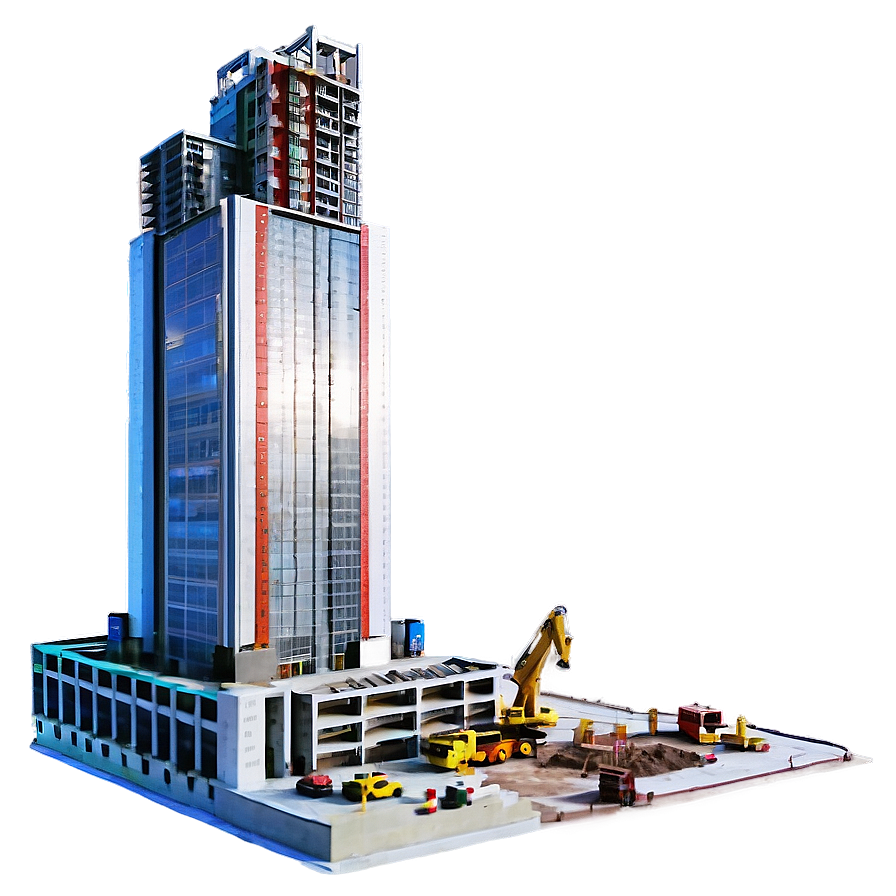 Skyscraper Construction Site Png 39 PNG image