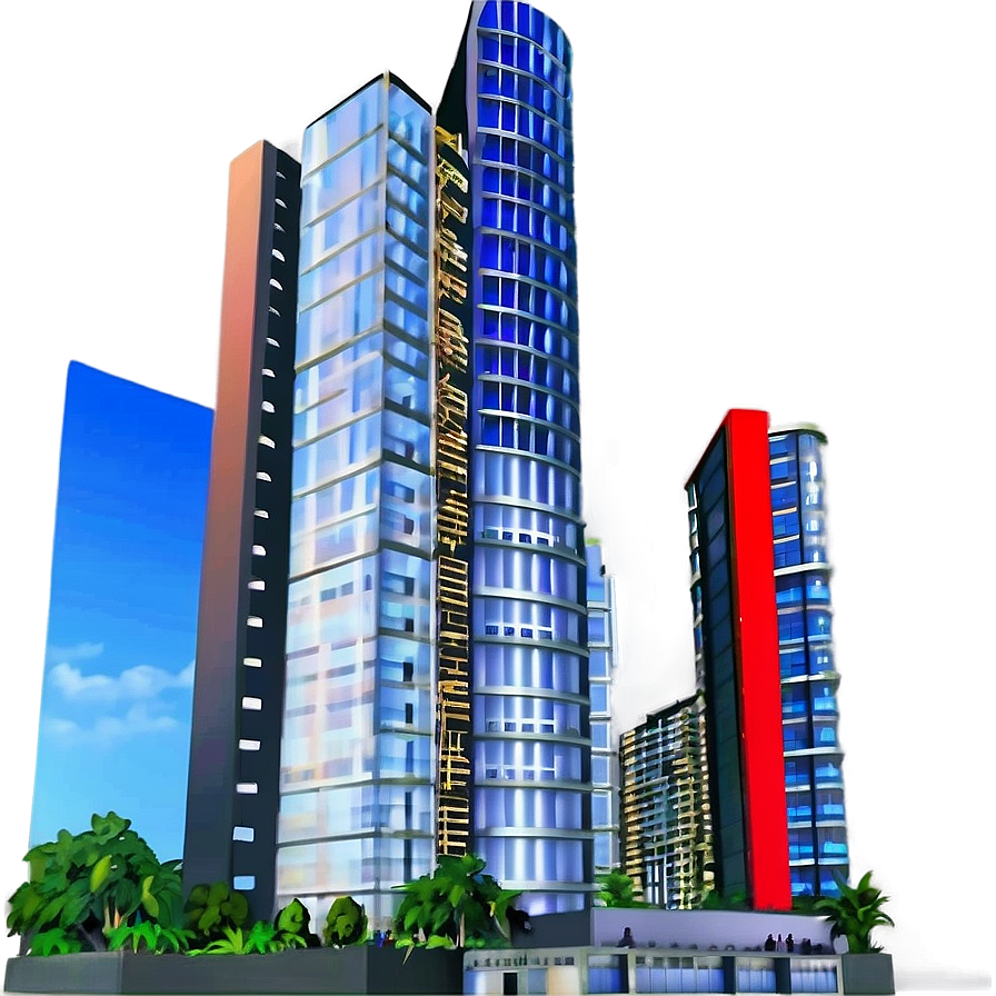 Skyscraper Under Construction Png 30 PNG image