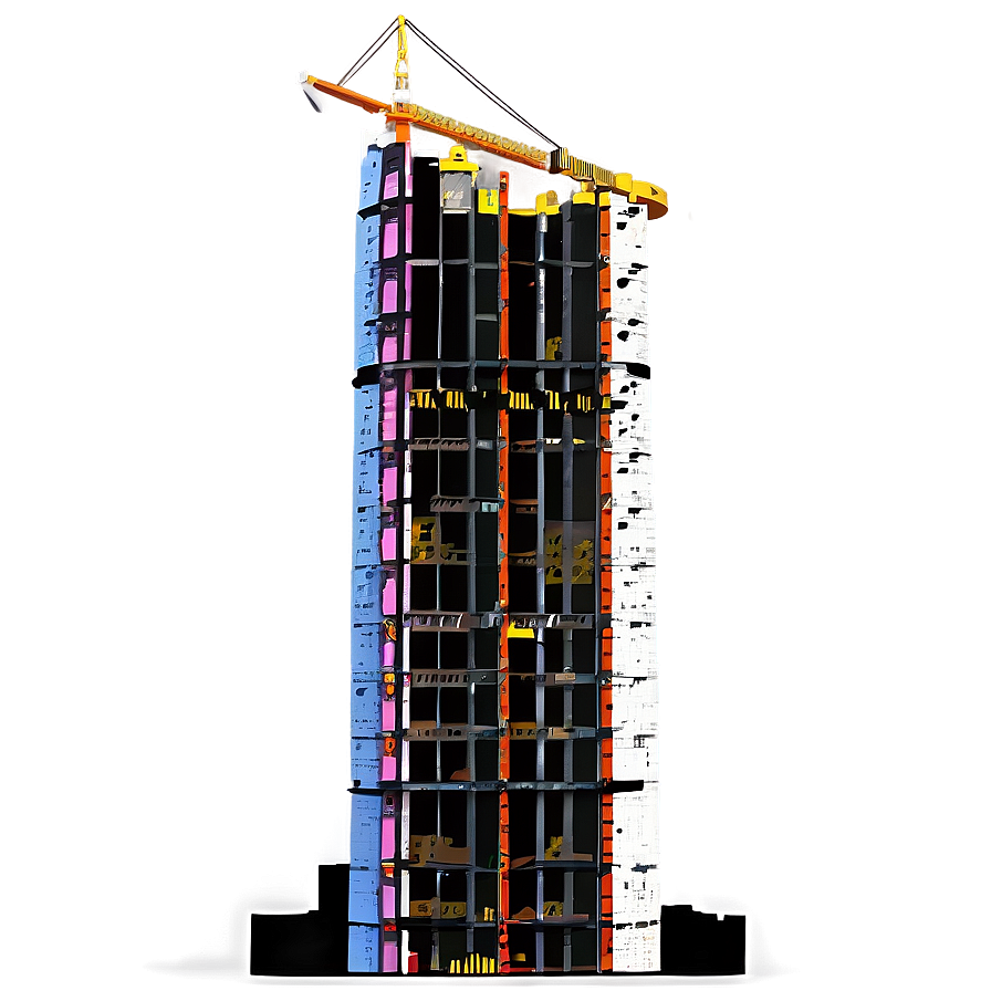 Skyscraper Under Construction Png 58 PNG image