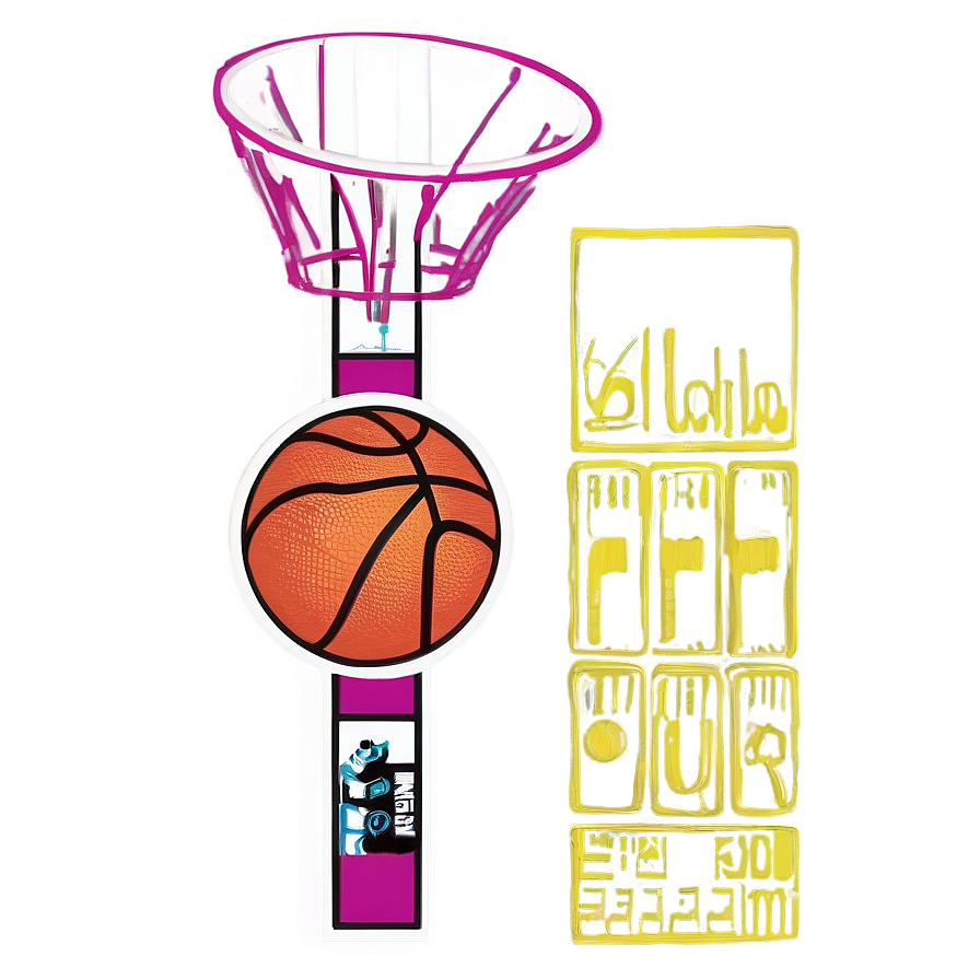 Slam Dunk Basketball Png Wyq PNG image