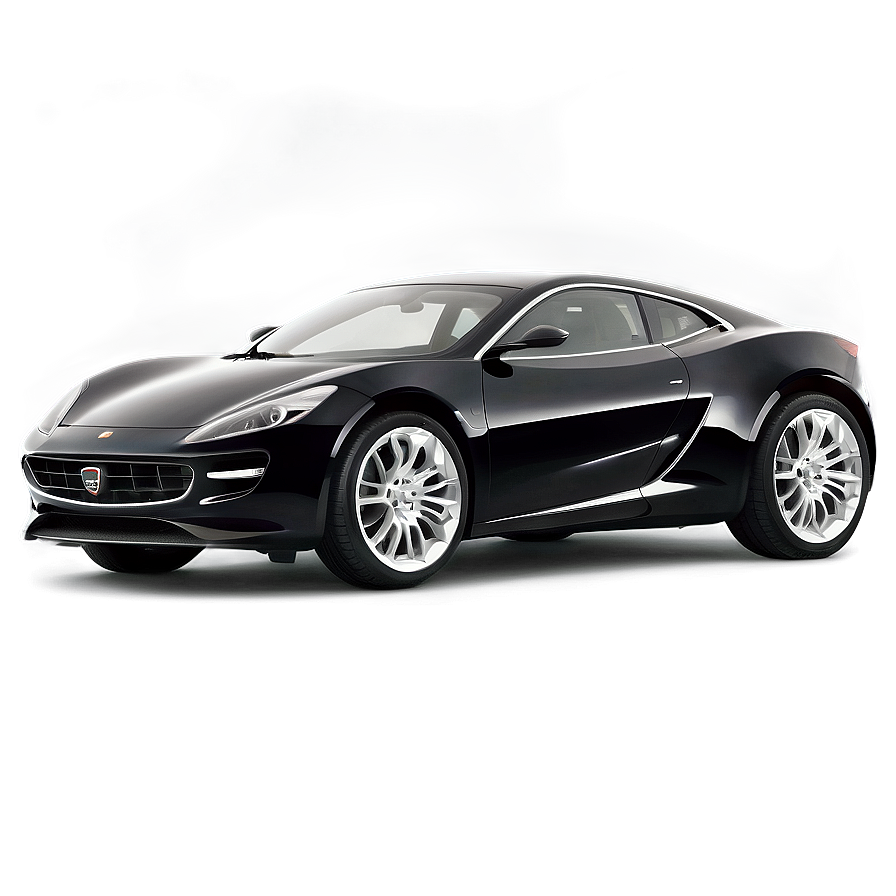 Sleek Black Car Png Chi65 PNG image