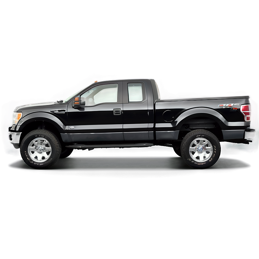 Sleek Black Ford Truck Png Xhe16 PNG image