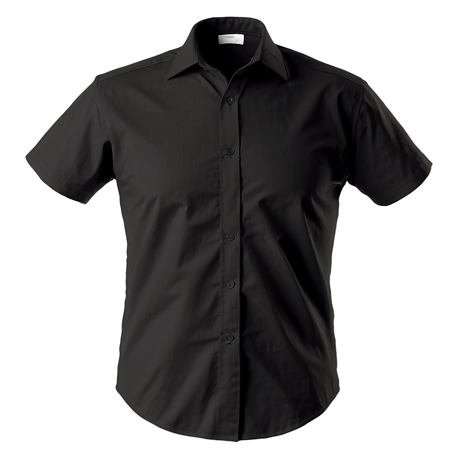 Sleek Black Shirt Png Esl9 PNG image