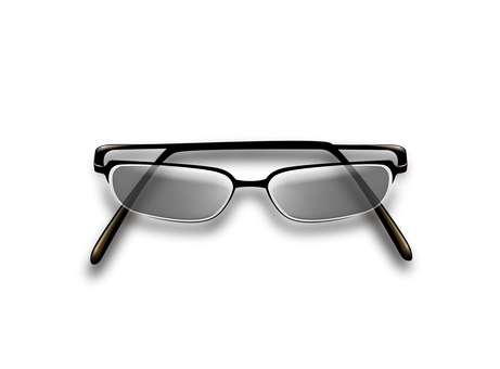 Sleek Black Sunglasseson Dark Background PNG image