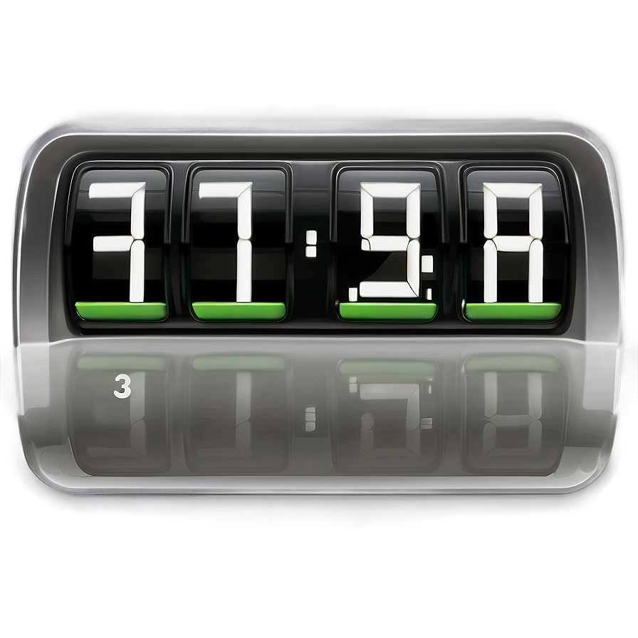 Sleek Countdown Timer Png 06282024 PNG image