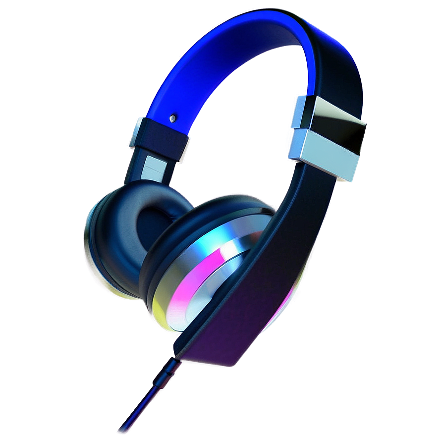 Sleek Dj Headphones Design Png Qch8 PNG image