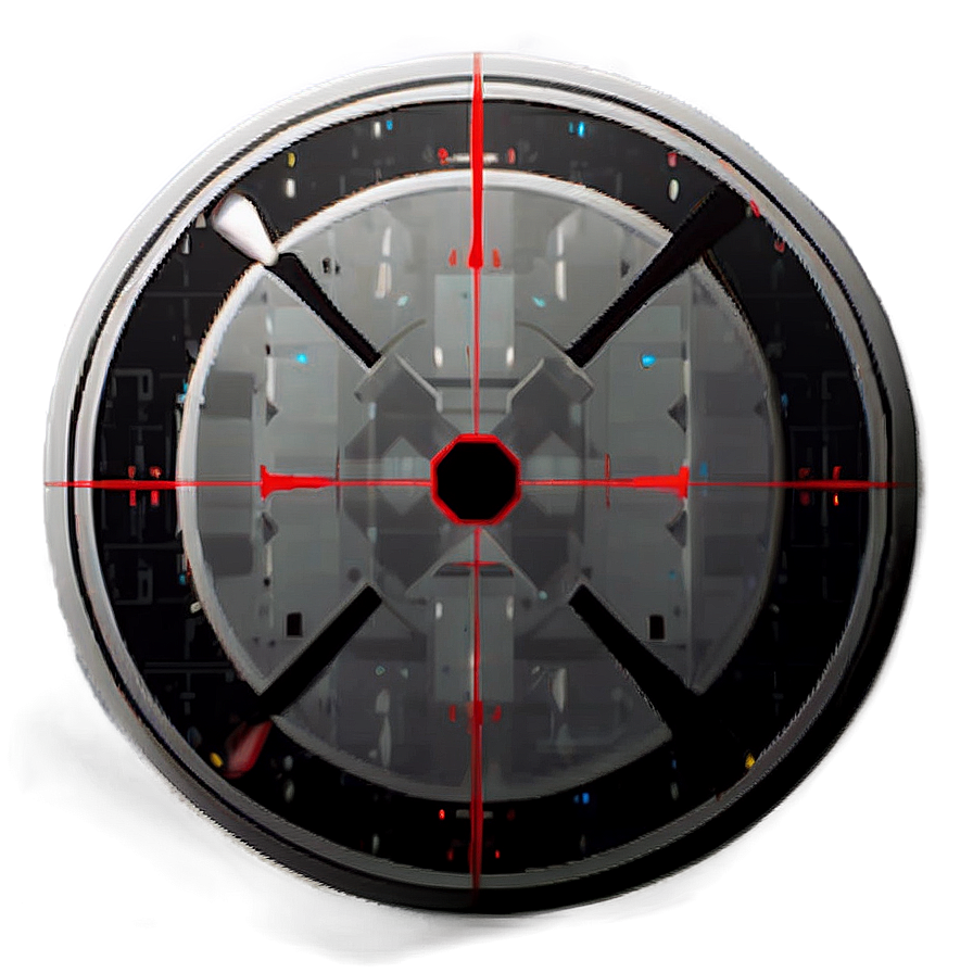 Sleek Dot Crosshair Png Ijg PNG image