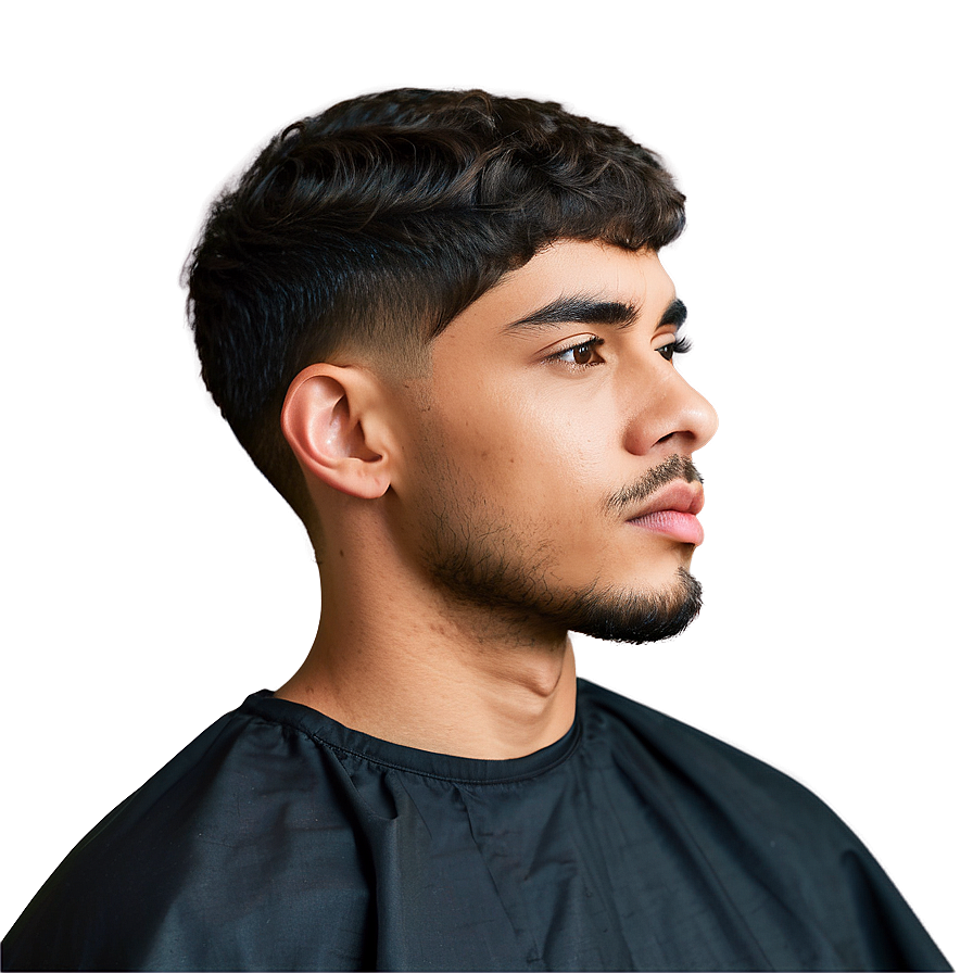 Sleek Edgar Haircut Inspiration Png Tgt PNG image