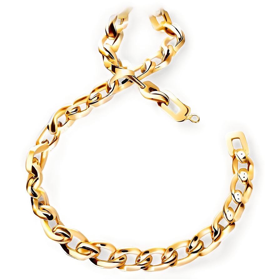 Sleek Gold Chain Png 14 PNG image