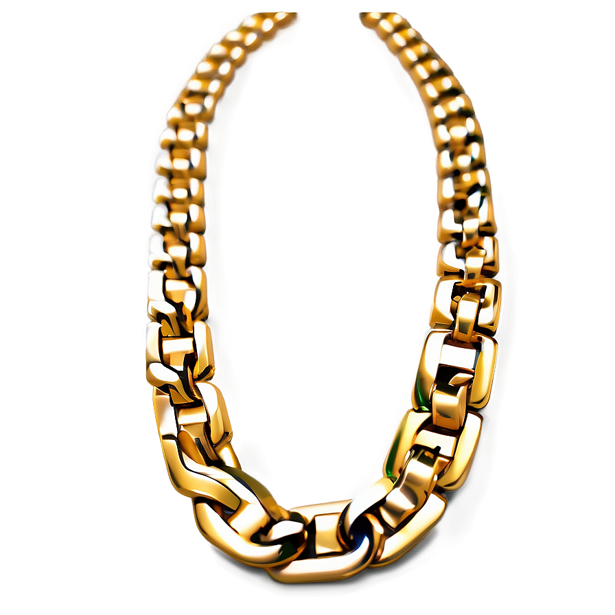 Sleek Gold Chain Png Tcr34 PNG image