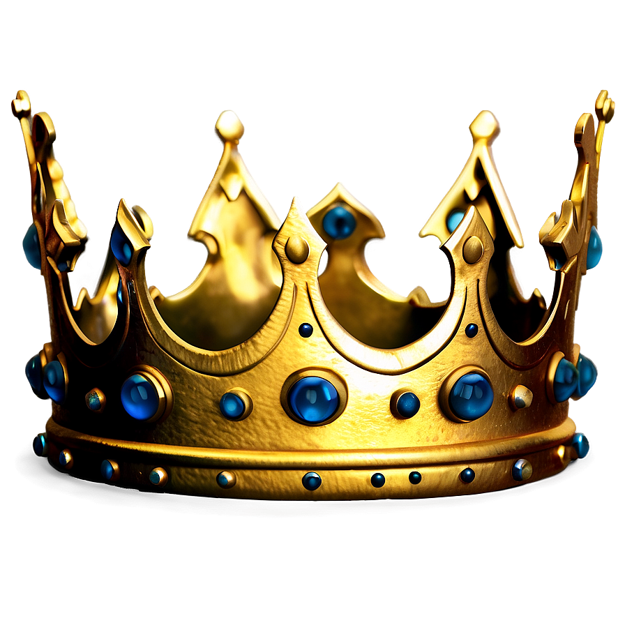 Sleek Golden Crown Png 06282024 PNG image