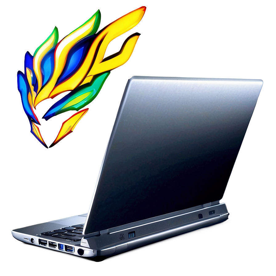 Sleek Laptop Design Png 05032024 PNG image