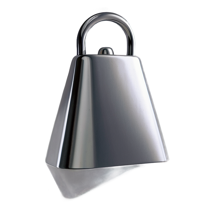 Sleek Modern Cowbell Png Tie PNG image