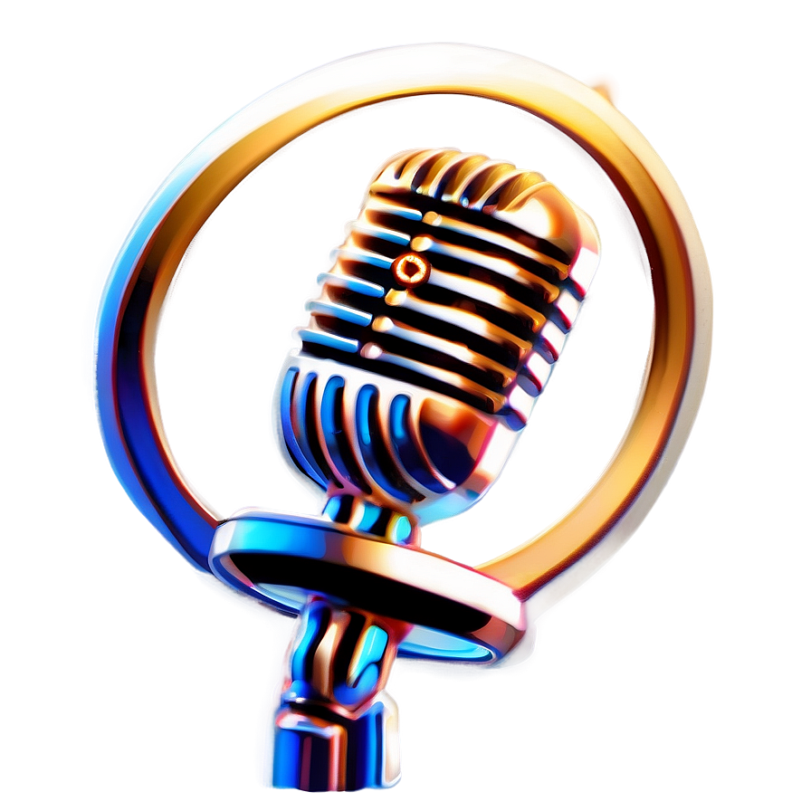 Sleek Radio Microphone Png 06272024 PNG image