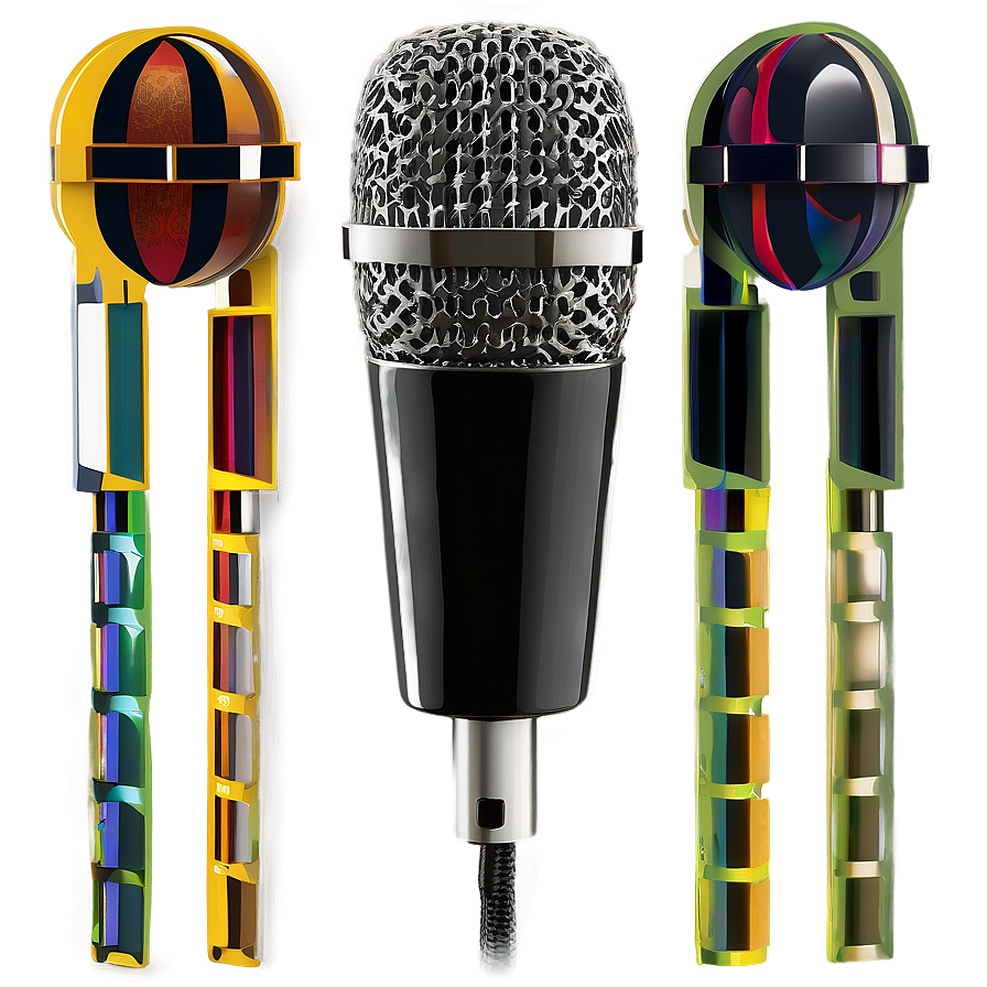 Sleek Radio Microphone Png 35 PNG image